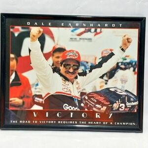 Dale Earnhardt Sr 3 Daytona 500 Victory Circle Picture Framed 8” x 10” #N101